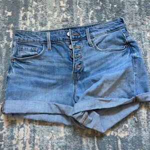 high rise old navy jean shorts